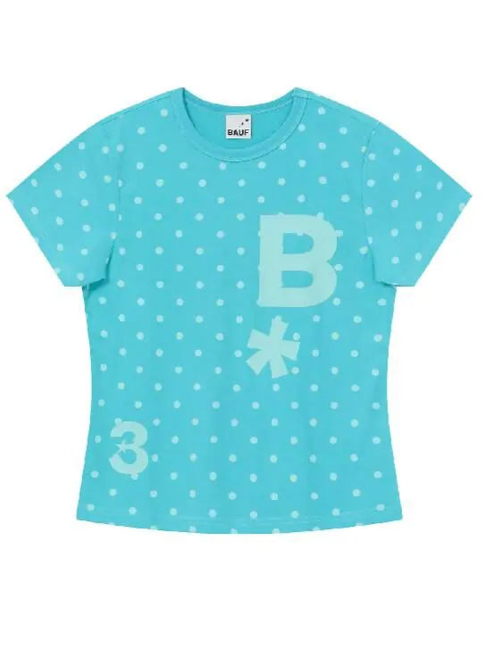 【BAUF】B logo 點點/條紋短袖 - 5 colors