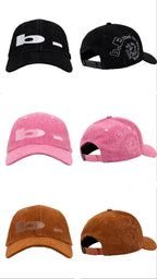 【b.Eautiful】b.E Low Hat [ Black / Brown / Pink ]