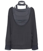 【Flare up】2-Layered Offset Long Sleeve - 3 colors