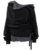 【Flare up】2-Layered MTM top - 5 colors