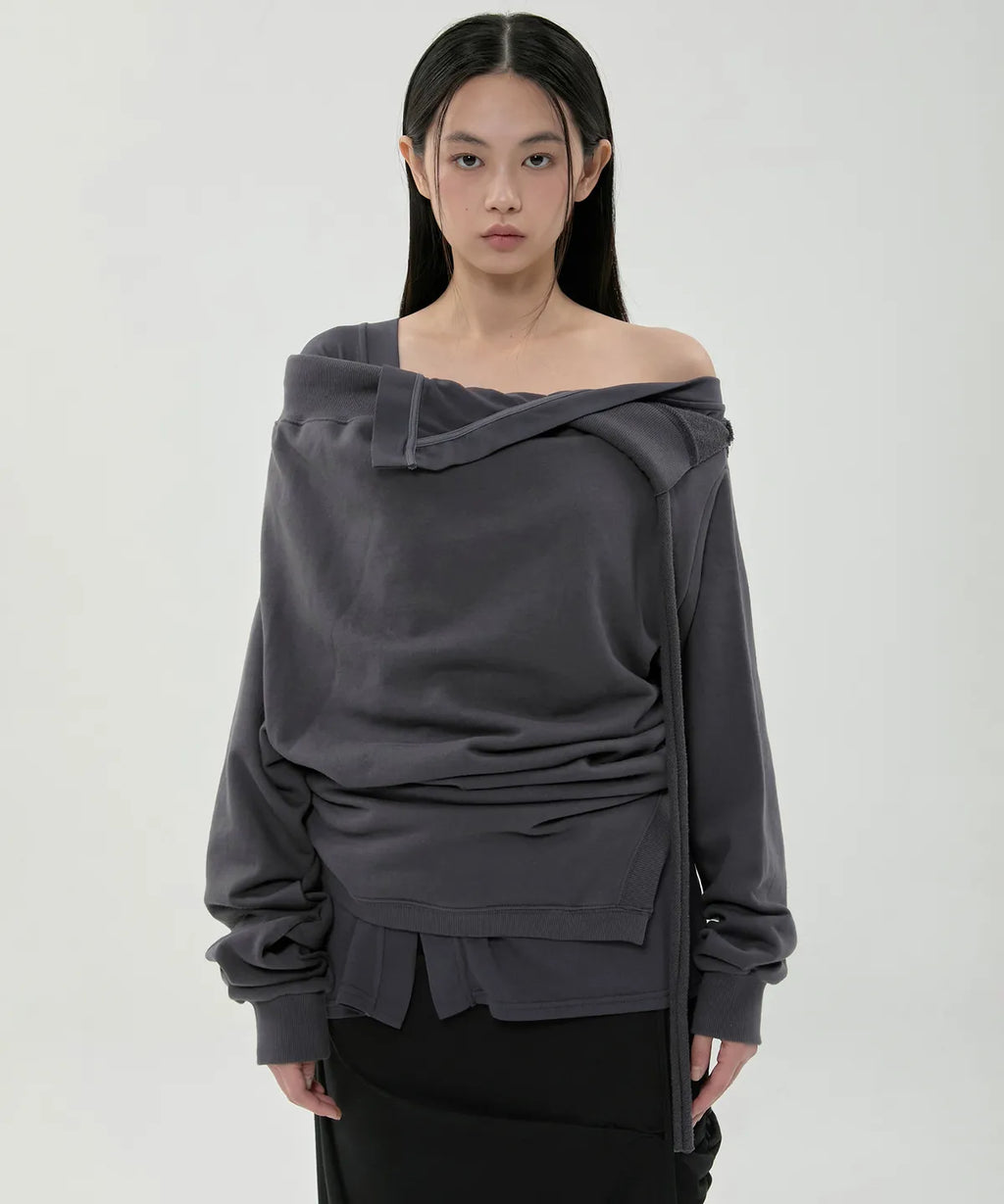 【Flare up】2-Layered MTM top - 5 colors