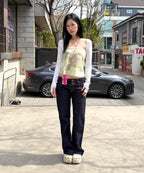 【SCULPTOR】Censored Lotus Tube Top - 2 colors