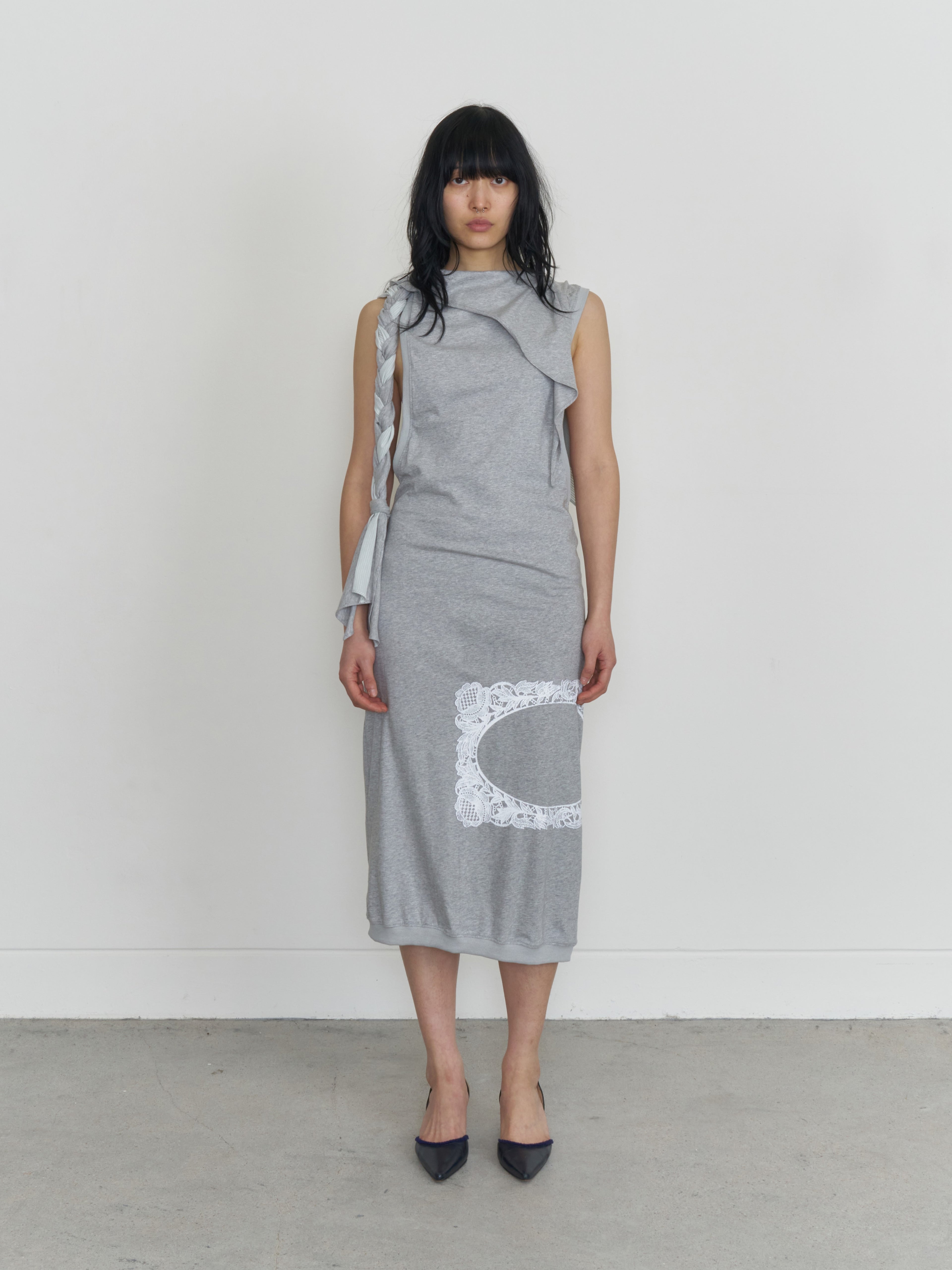 【odlyworkshop】Braided Cape Dress  - 2 colors
