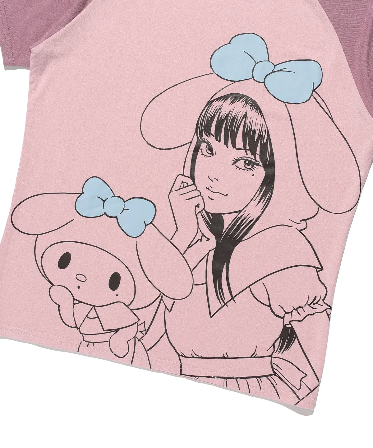 【niceghostclub】伊藤潤二 x 三麗鷗JS TOMIE MY MELODY MINI TEE