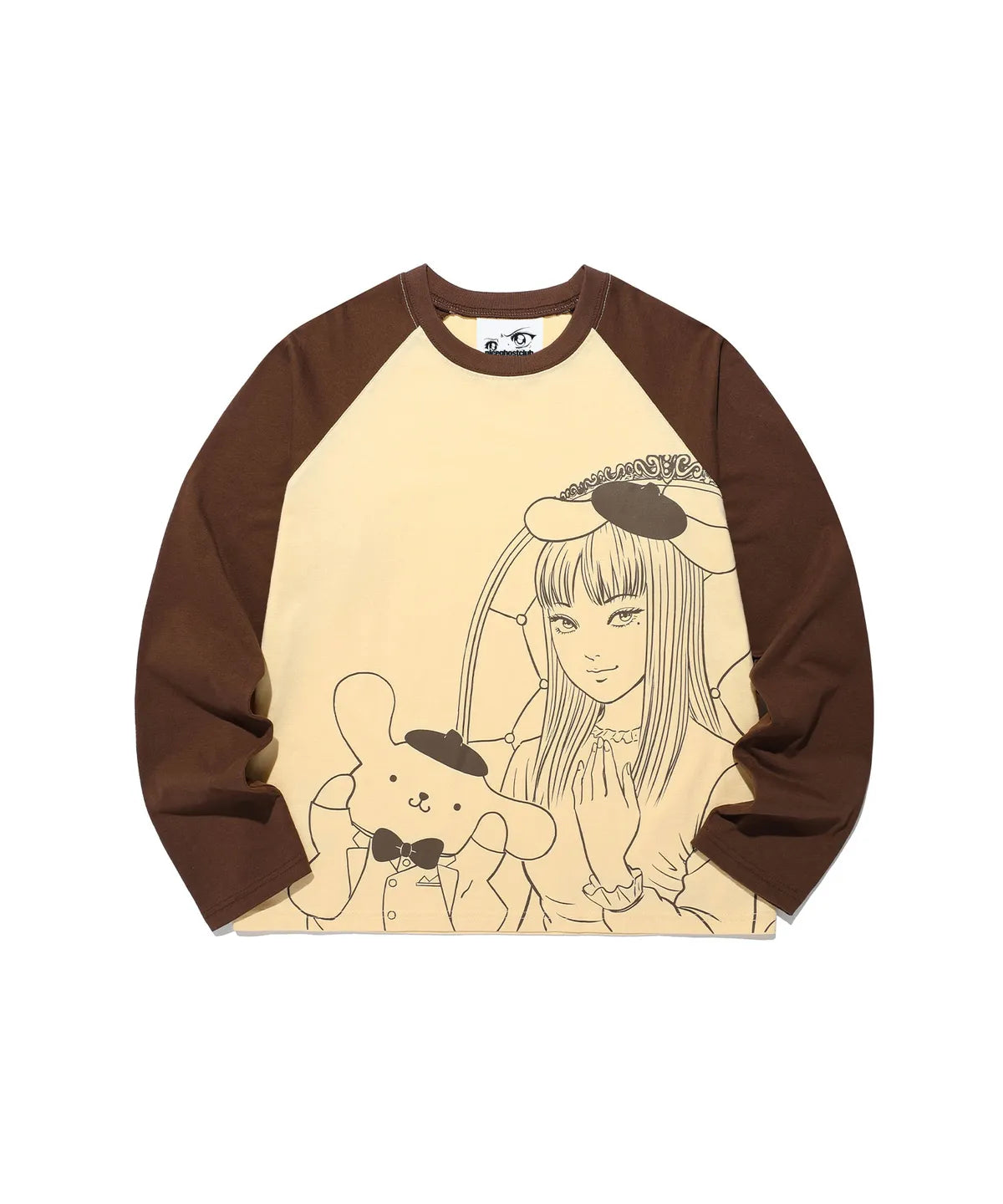 【niceghostclub】伊藤潤二 x 三麗鷗JS TOMIE POMPOMPURIN L/S TEE