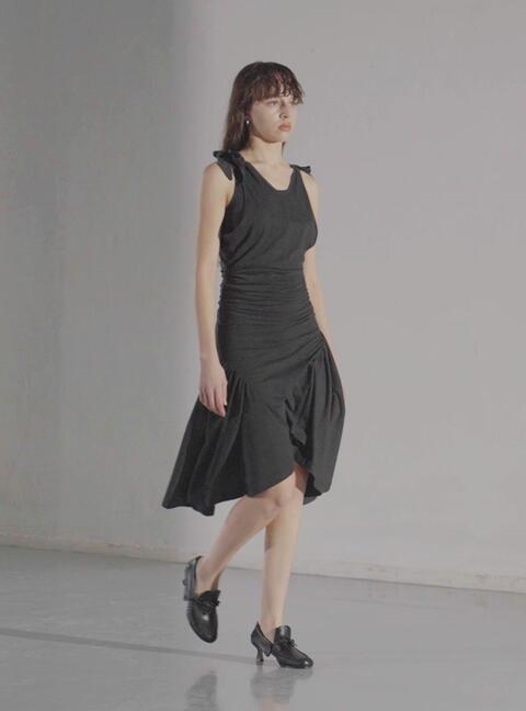 【odlyworkshop】Layered Scoop Dress - 3 colors