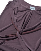 【mschief】TWIST DRAPED SLEEVELESS - 3 colors