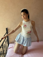 【THE PORTA】ROSE SLEEVELESS TOP - 2 colors