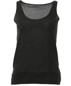 【Flare up】2-Layered Lace Dress [Black / Brown]