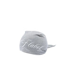 【niceghostclub】FFATS LABEL LOGO BANDANA BEANIE [ GREY ]