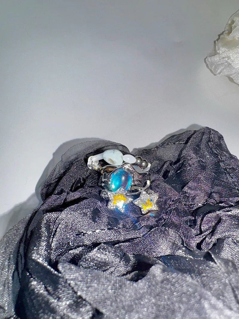 【3amgang】TWIN STAR RING