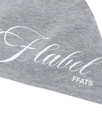 【niceghostclub】FFATS LABEL LOGO BANDANA BEANIE [ GREY ]