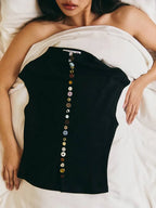 【CICLO】Gracie Button Top - 3 colors