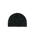 【niceghostclub】  】FFATS flower turban beanie [ navy / black ]