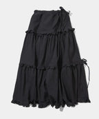 【PLACESTUDIO】鬆緊腰圍蛋糕長裙 - 3 colors