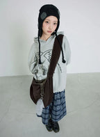 【itzavibe】REVERSIBLE BAG - LEOPARD / STRIPE