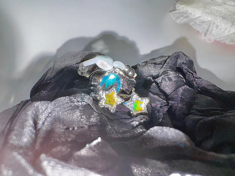 【3amgang】TWIN STAR RING