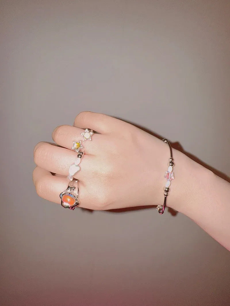 【3amgang】TWIN STAR RING