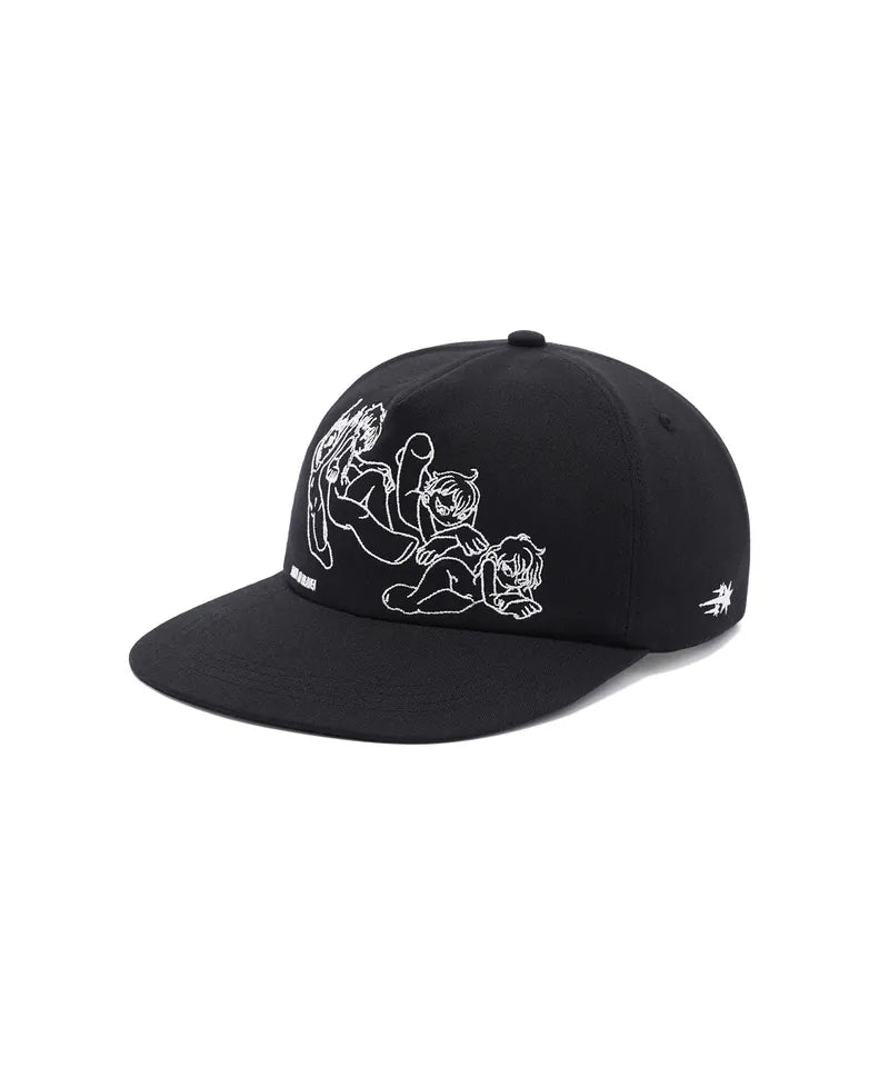 【niceghostclub】angels cap [Black / Purple]