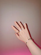 【3amgang】TWIN STAR RING