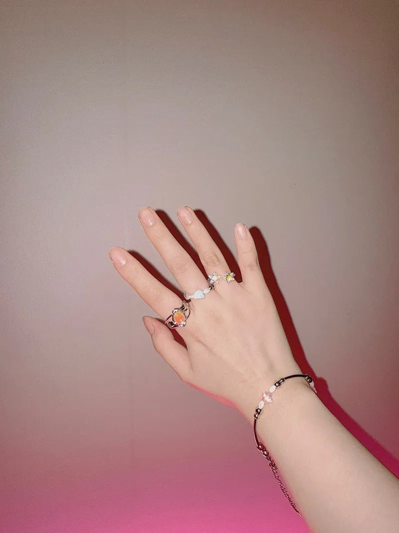 【3amgang】TWIN STAR RING