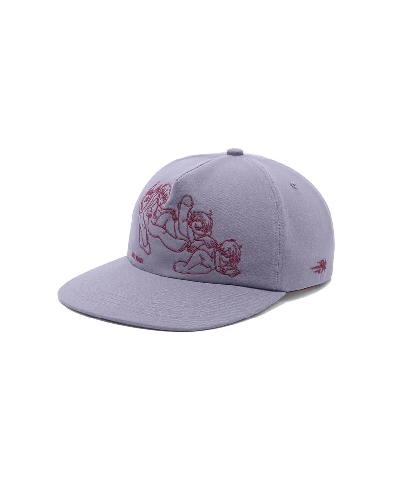 【niceghostclub】angels cap [Black / Purple]