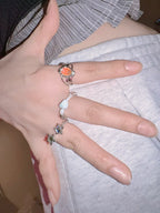 【3amgang】TWIN STAR RING