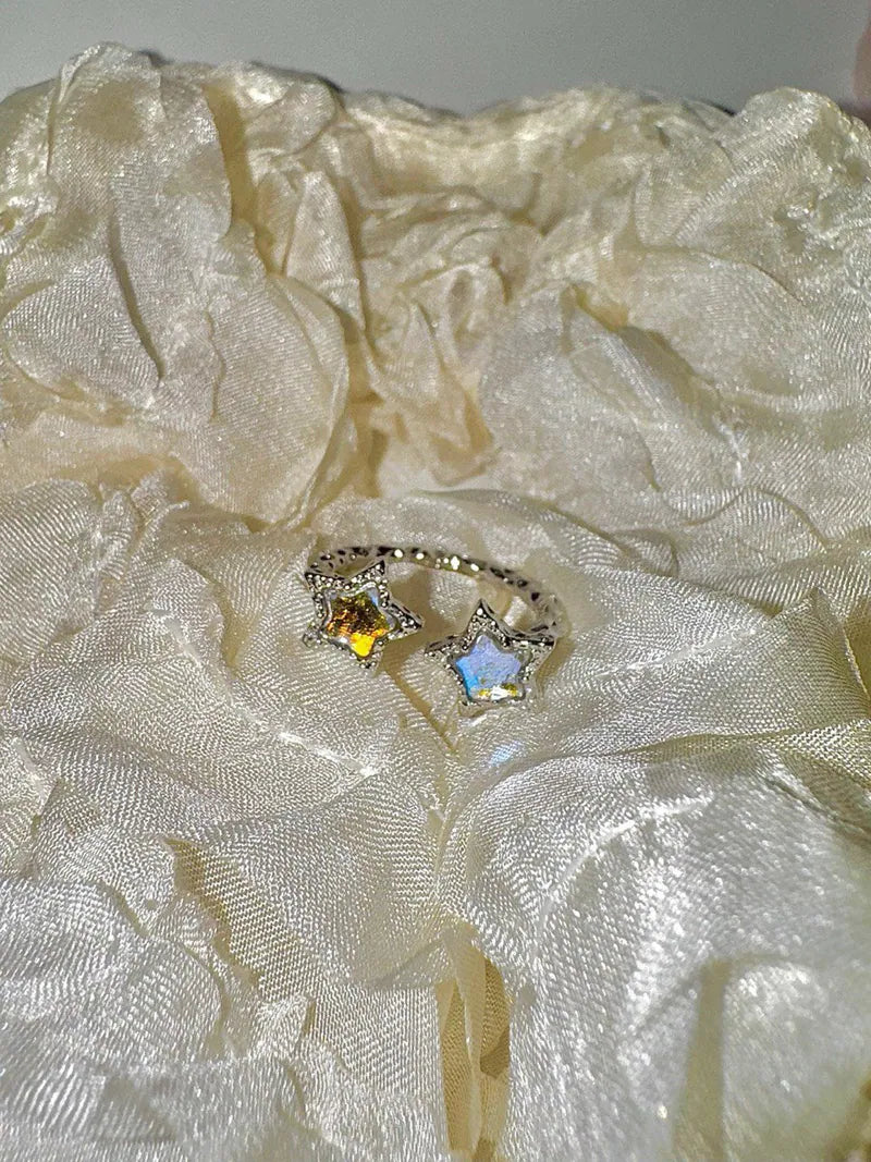【3amgang】TWIN STAR RING