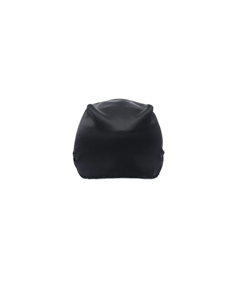 【niceghostclub】FFATS SATIN BANDANA BEANIE [ BLACK ]