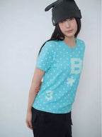 【BAUF】B logo 點點/條紋短袖 - 5 colors