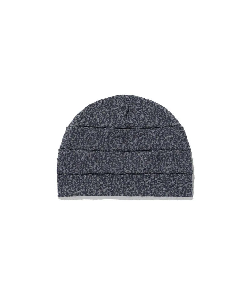 【niceghostclub】  】FFATS flower turban beanie [ navy / black ]