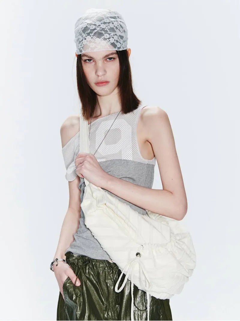 【fennec】LASSIE BAG [ IVORY / BLACK ]