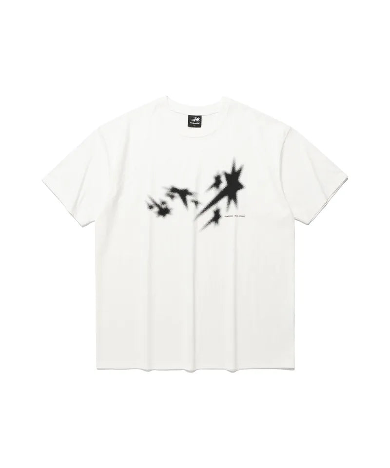 【niceghostclub】halftone symbol tee [Black / White]