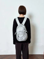 【ason】BESTIE BACKPACK [ GRAY / BLACK ]