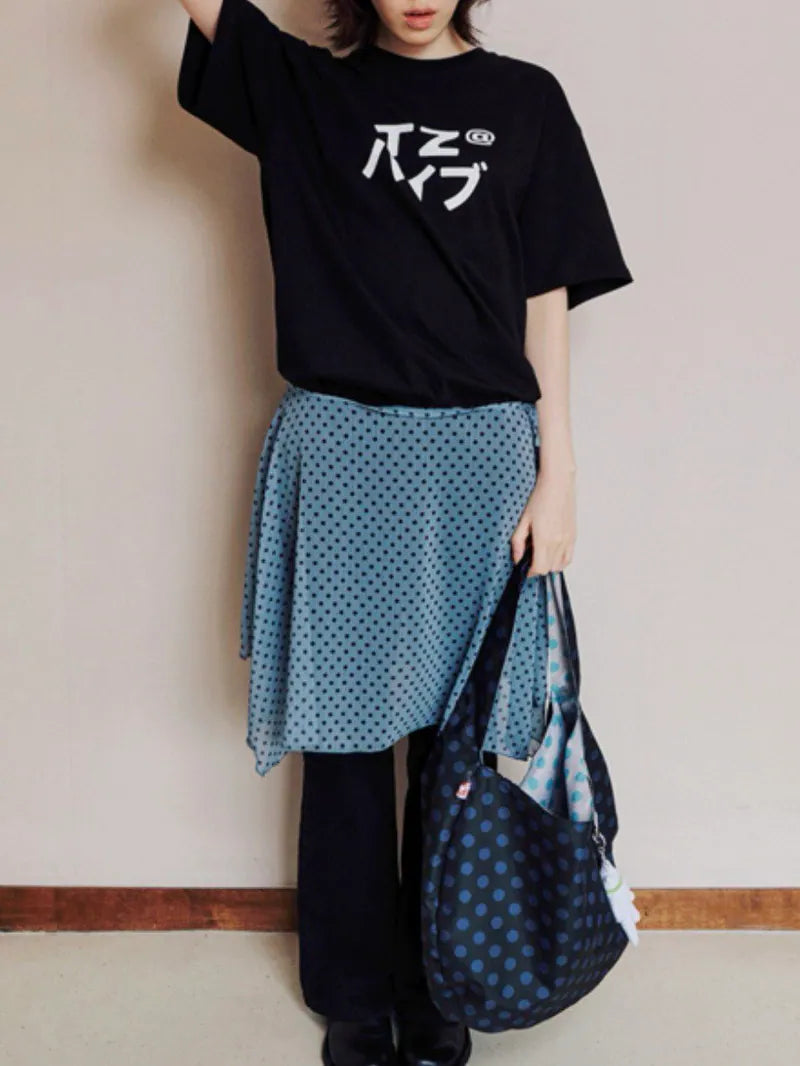【itzavibe】REVERSIBLE DOT BAG