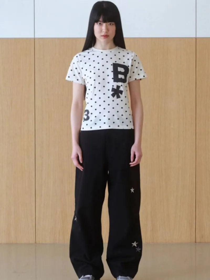 【BAUF】B logo 點點/條紋短袖 - 5 colors