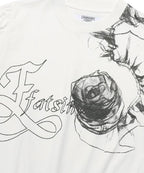 【niceghostclub】FFATS shirring puff midi dress big big tee [ white ]