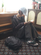 【ason】BESTIE BACKPACK [ GRAY / BLACK ]