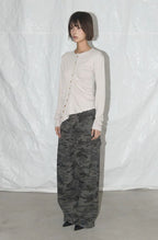 【Fancy Club】UNBALANCE SHIRRING CARDIGAN