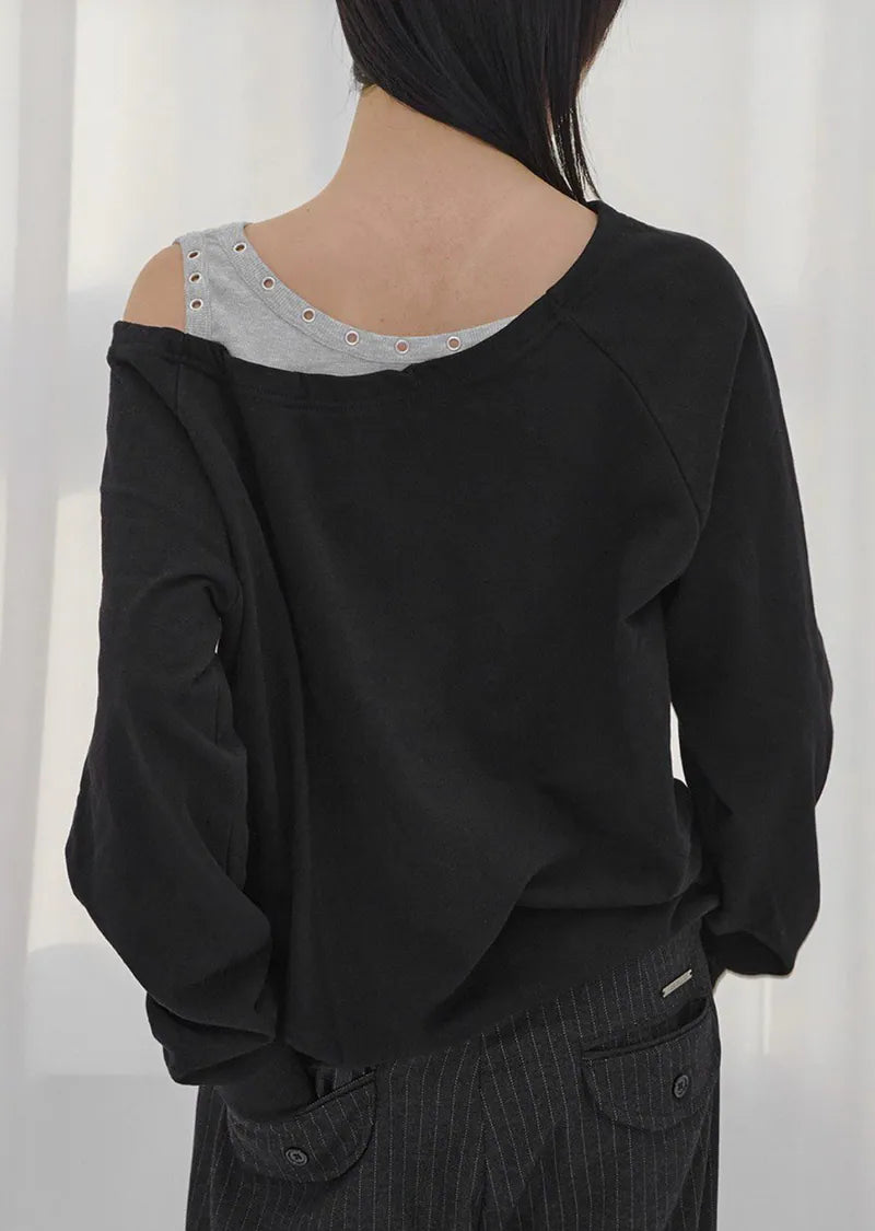 【Fancy Club】ROSARY NOIRER SWEATSHIRT