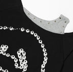 【Fancy Club】ROSARY NOIRER SWEATSHIRT