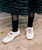 【KHIHO】 PINKING MARY JANE SNEAKERS - 11 colors