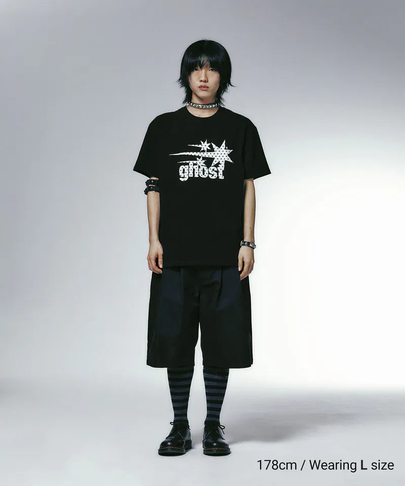 【niceghostclub】dot symbol tee [Brown / Black / White]