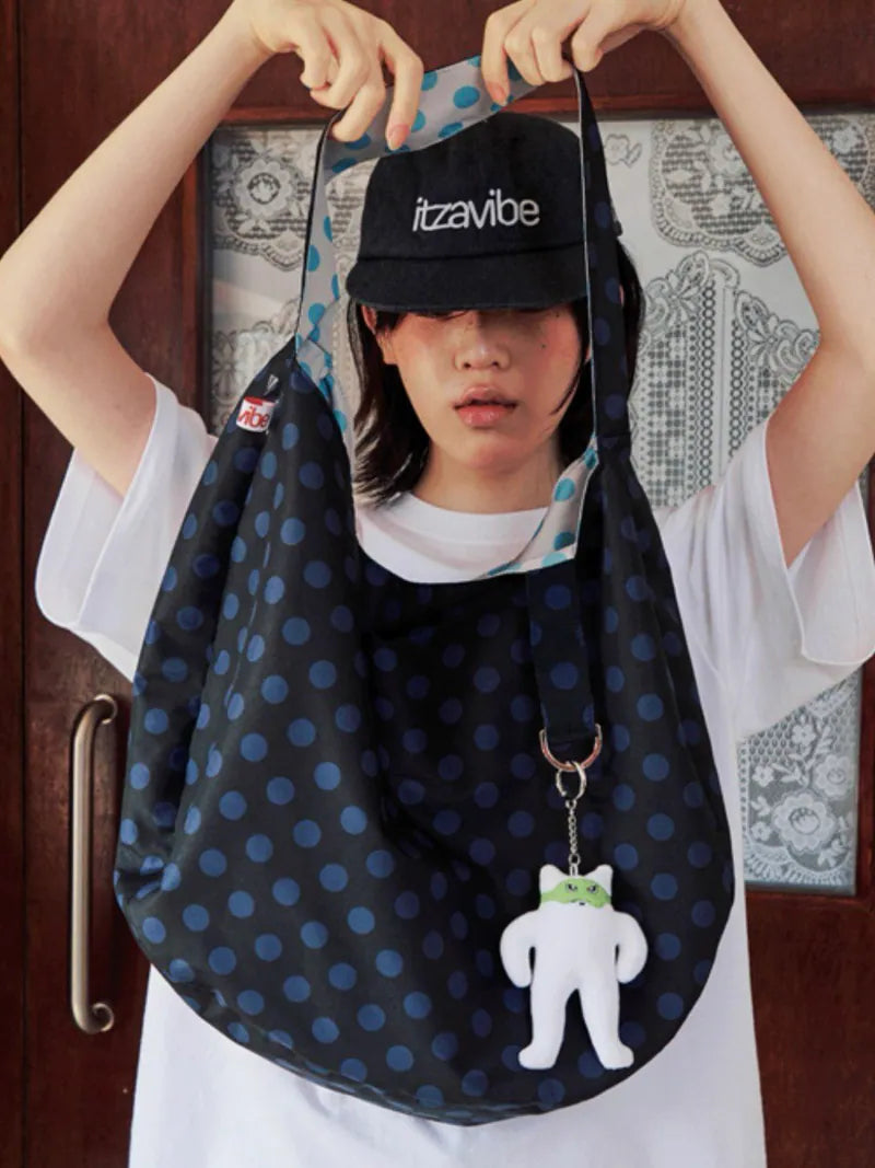【itzavibe】REVERSIBLE DOT BAG