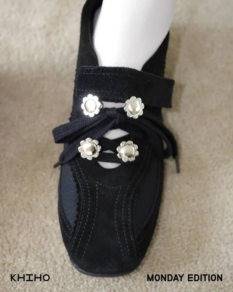 【KHIHO】 PINKING MARY JANE SNEAKERS - 11 colors