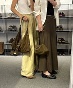 【KHIHO】Travel Flat Mary Jane [ Black / Brown ]