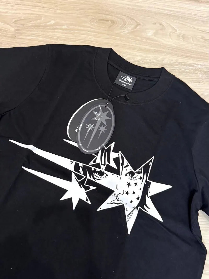 【niceghostclub】anime star tee [White / Black / Red]