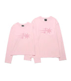 【niceghostclub】3STAR TEE [ PURPLE / WHITE / PINK ]