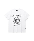 【niceghostclub】rabbit or bear tee [Black / White]