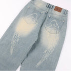 【Fancy Club】 ANGEL VINTAGE WASHING PINTUCK PANTS